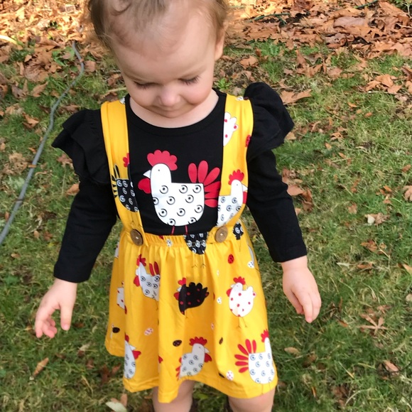 Other - Clearance! One left- Chicken suspender skirt set